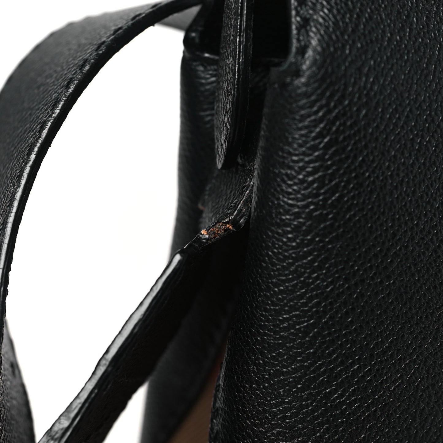 Soft Grain Calfskin House Check Small Helmsley Crossbody Black