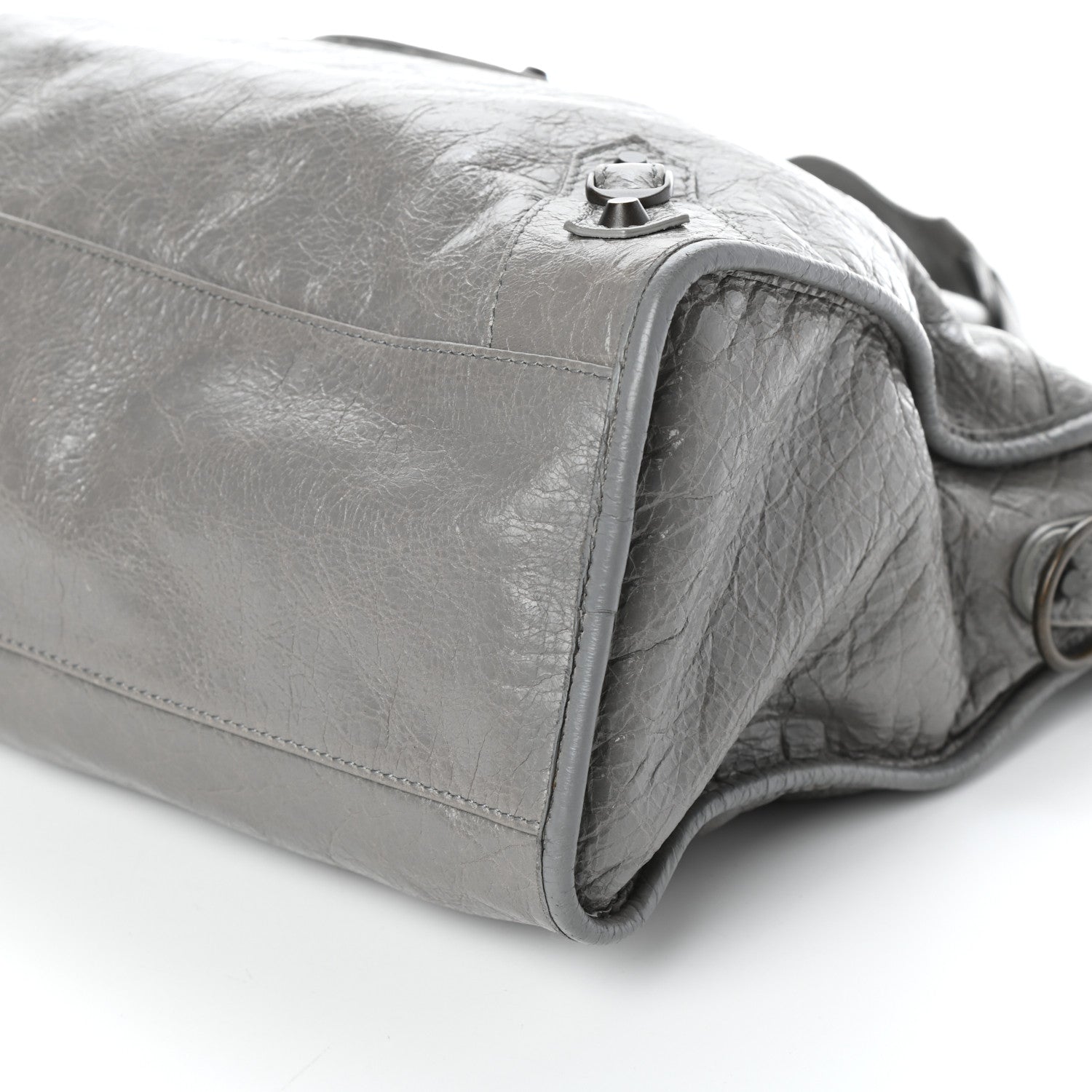 Balenciaga Agneau Classic Hardware City Gris Pyrite 8 of 8