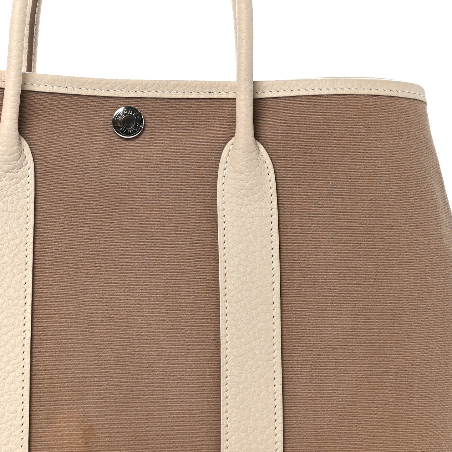 Toile Negonda Garden Party 30 TPM Tote Craie Etoupe