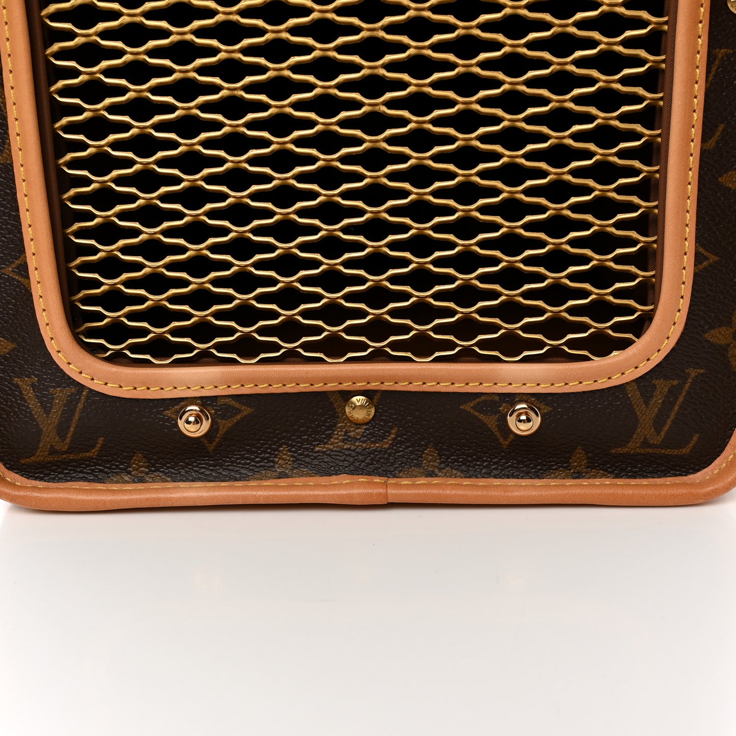 Monogram Sac Chien 40 Pet Carrier