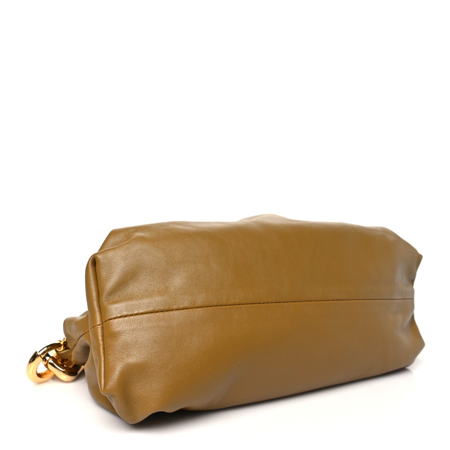 Calfskin The Pouch Chain Moutarde