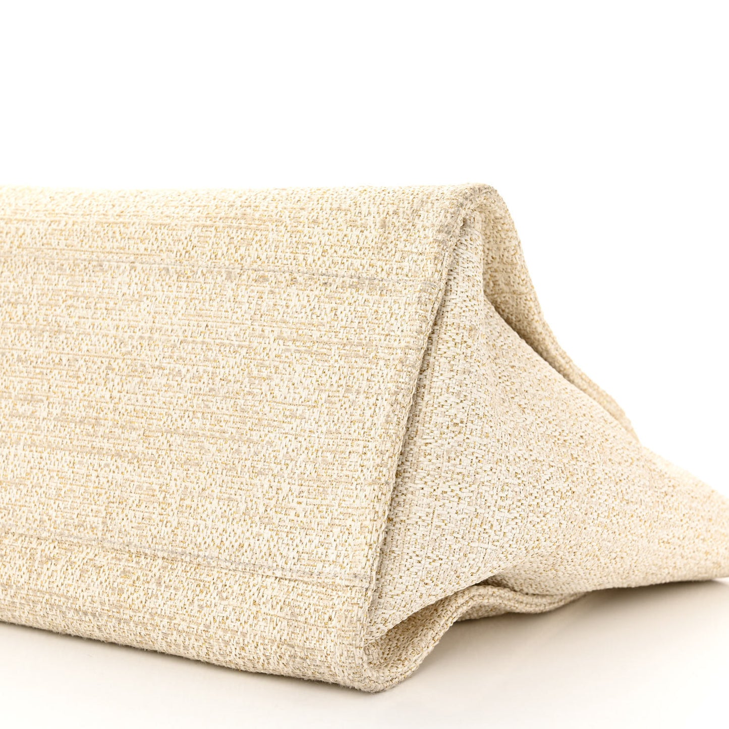 Canvas Large Deauville Tote Ivory