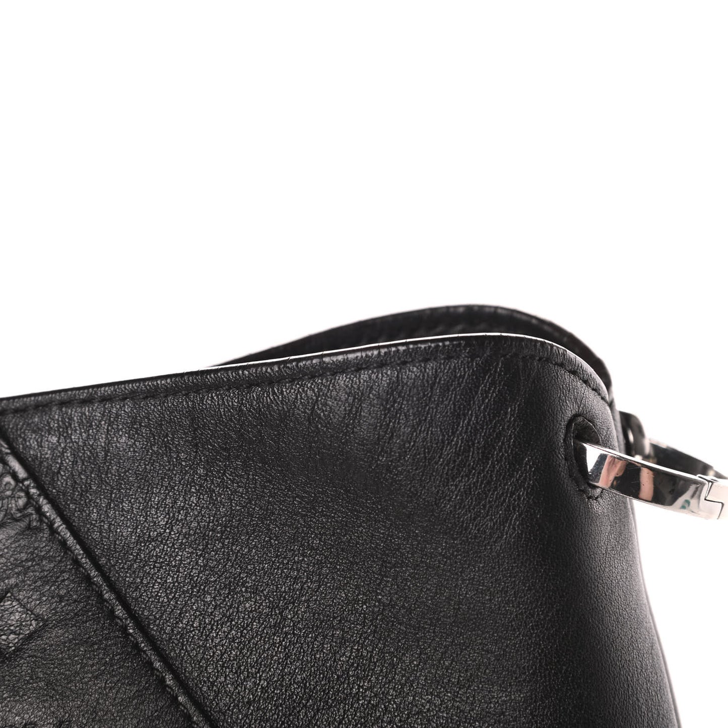 Calfskin Ottomar Large Klara Hobo Black