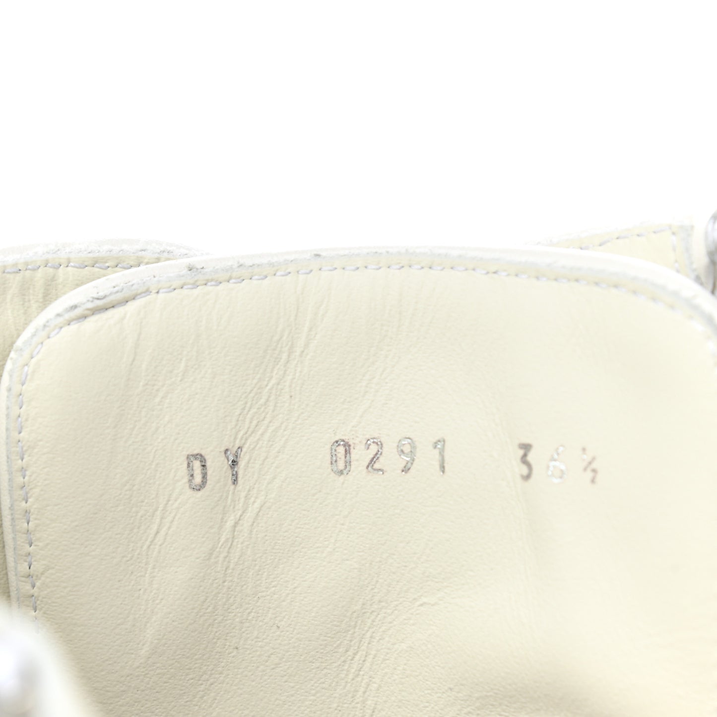 Calfskin 4G Terra Boots 36.5 White