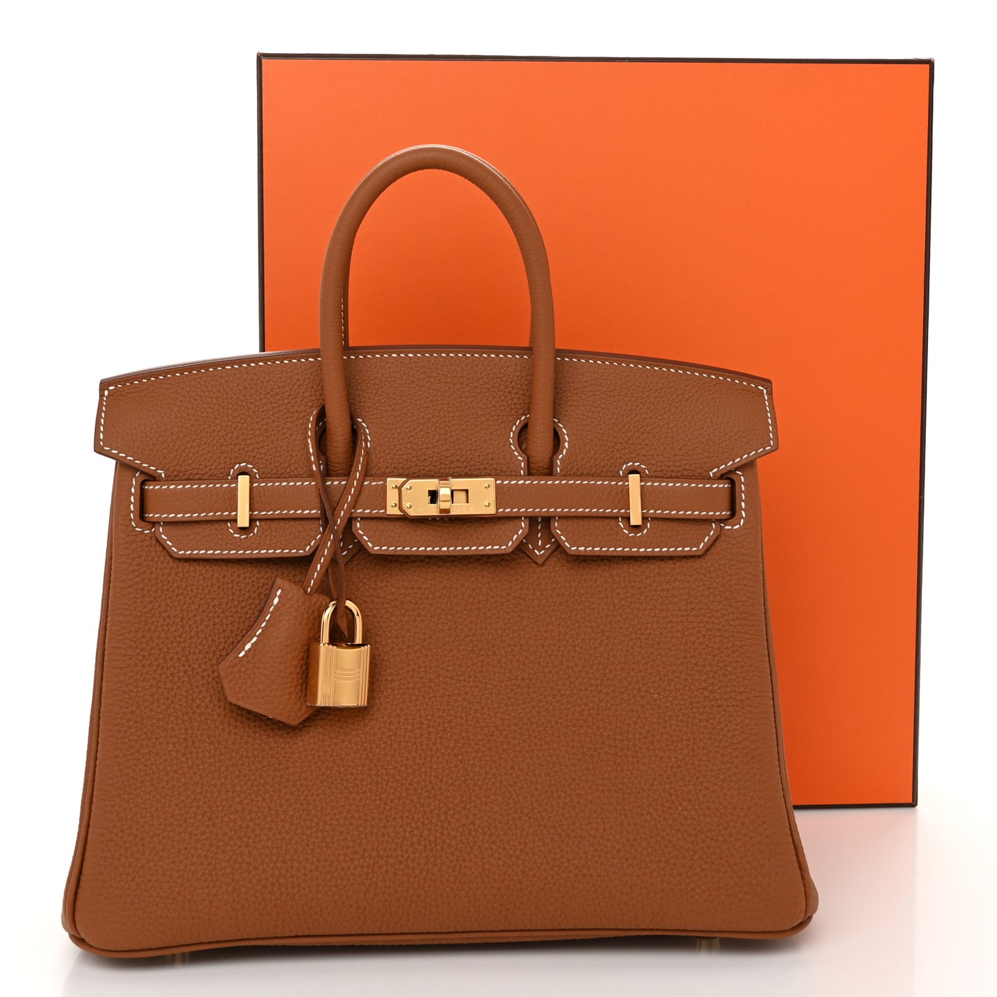 Togo Birkin 25 Gold