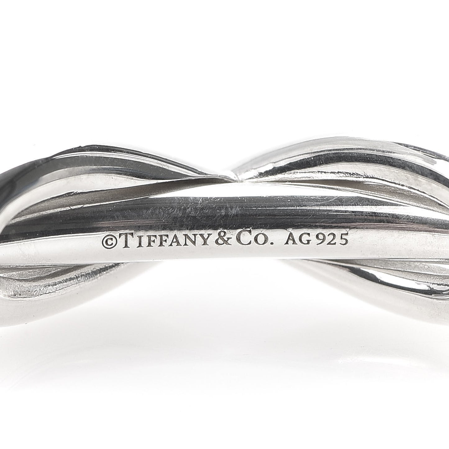 Sterling Silver Infinity Cuff Bracelet