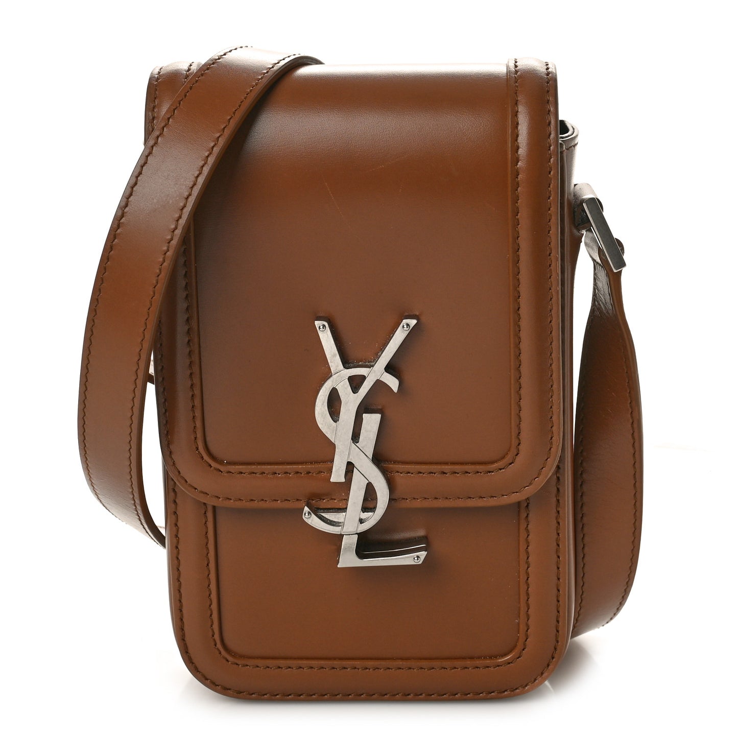 Smooth Calfskin Mini Solferino Satchel Fox