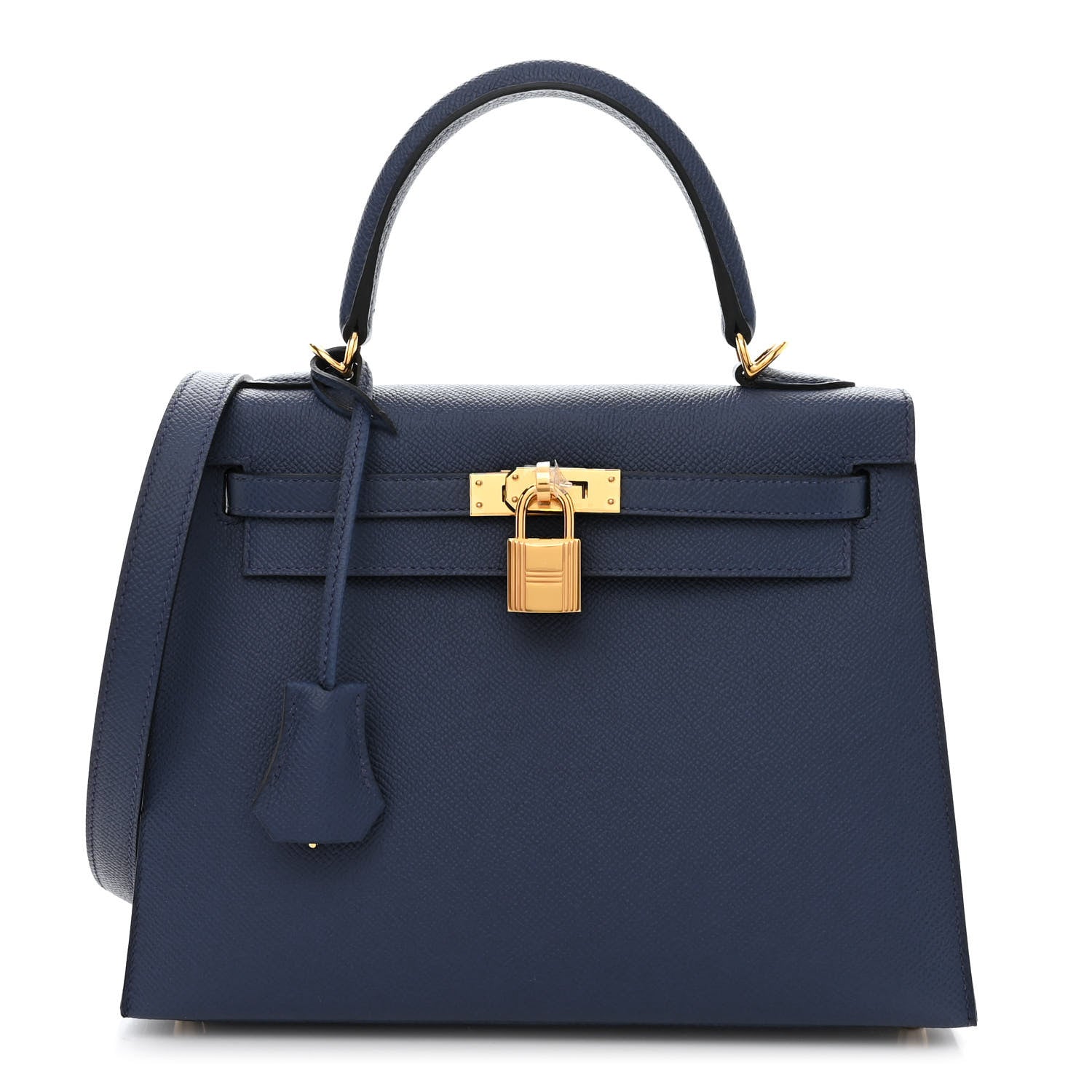 Hermes Epsom Kelly Sellier 25 Bleu Navy 1 of 11