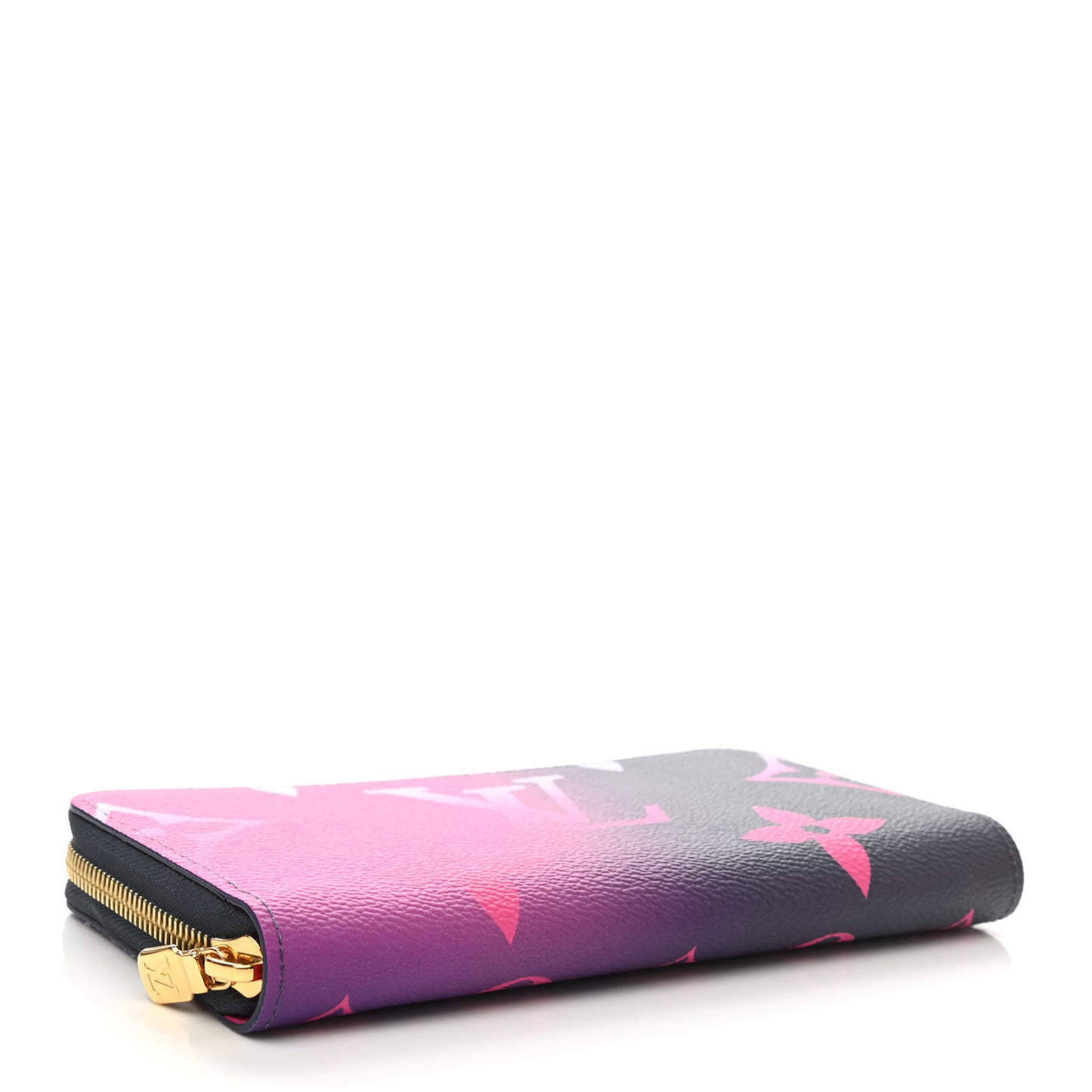 Monogram Giant Spring In The City Zippy Wallet Midnight Fuchsia