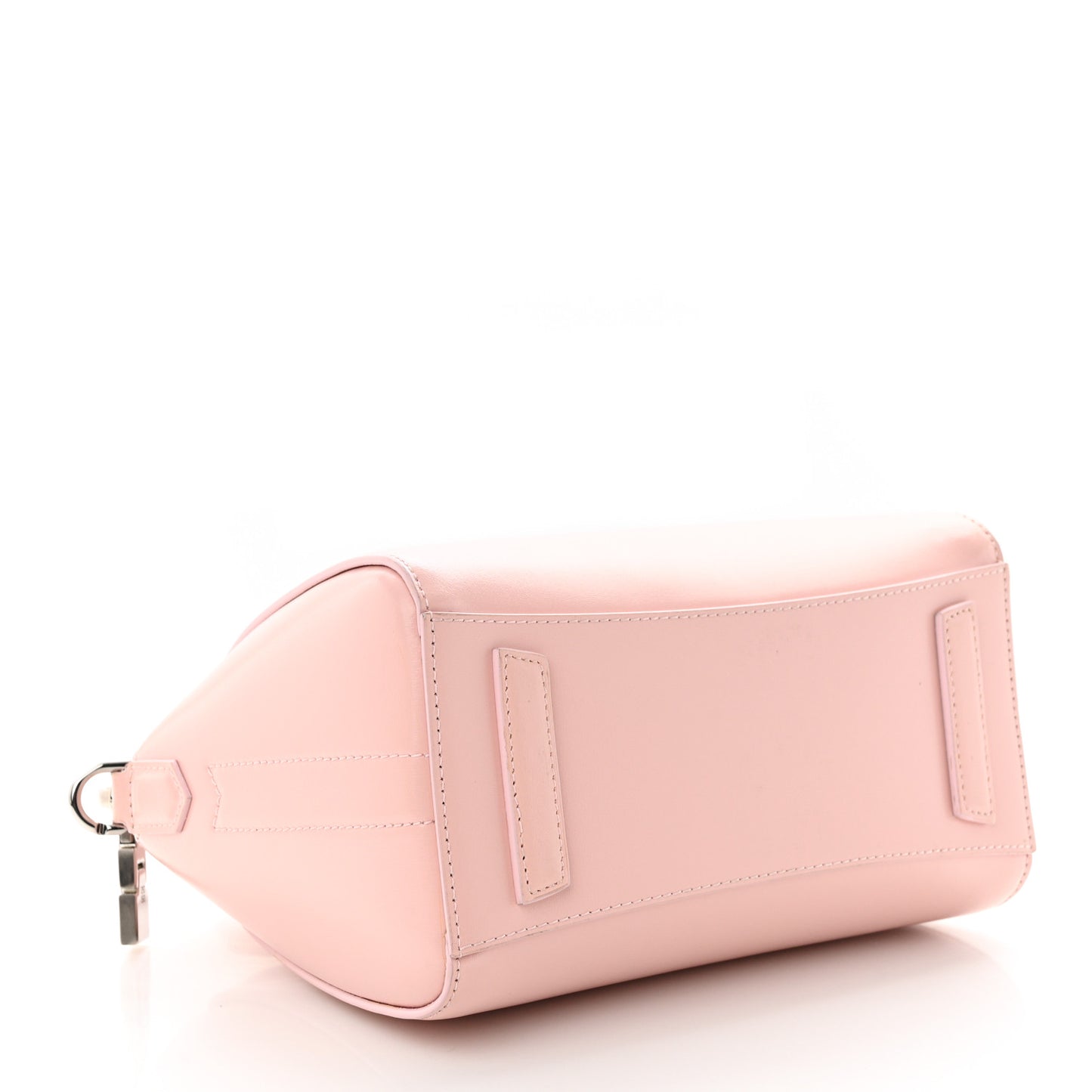 Box Calfskin Mini Heart Antigona Top Handle Bag Blush Pink