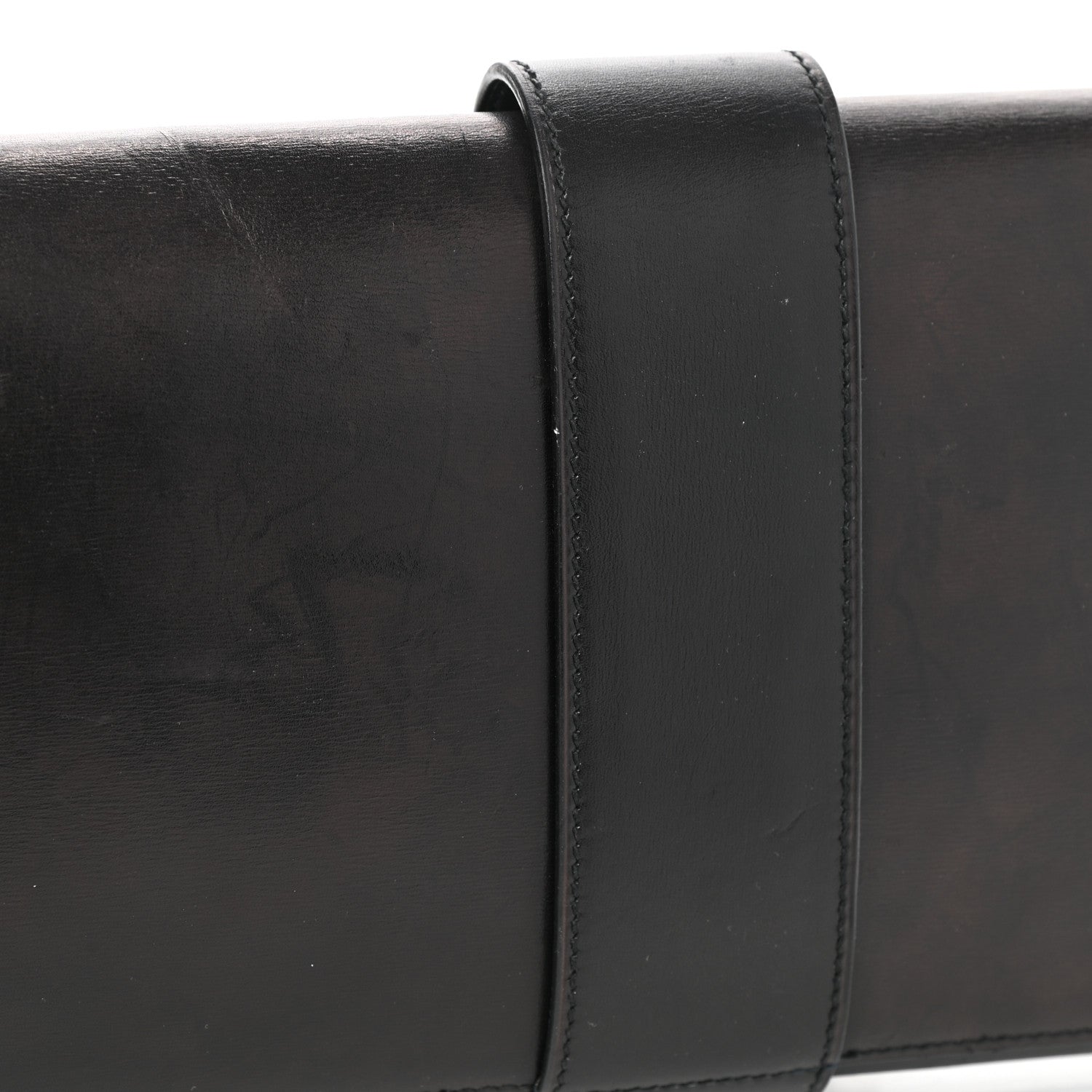 Hermes Box Medor 29 Clutch Black 6 of 8