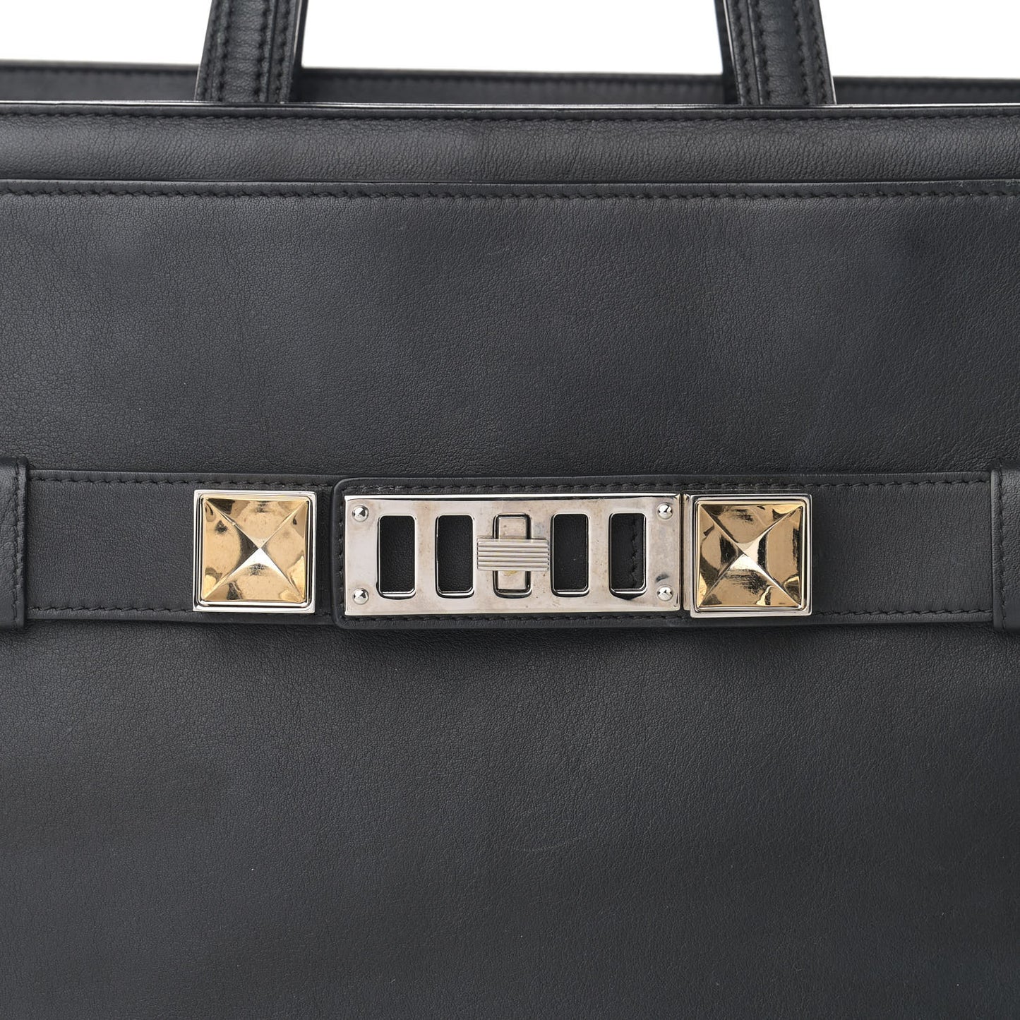 Calfskin Small PS11 Tote Black