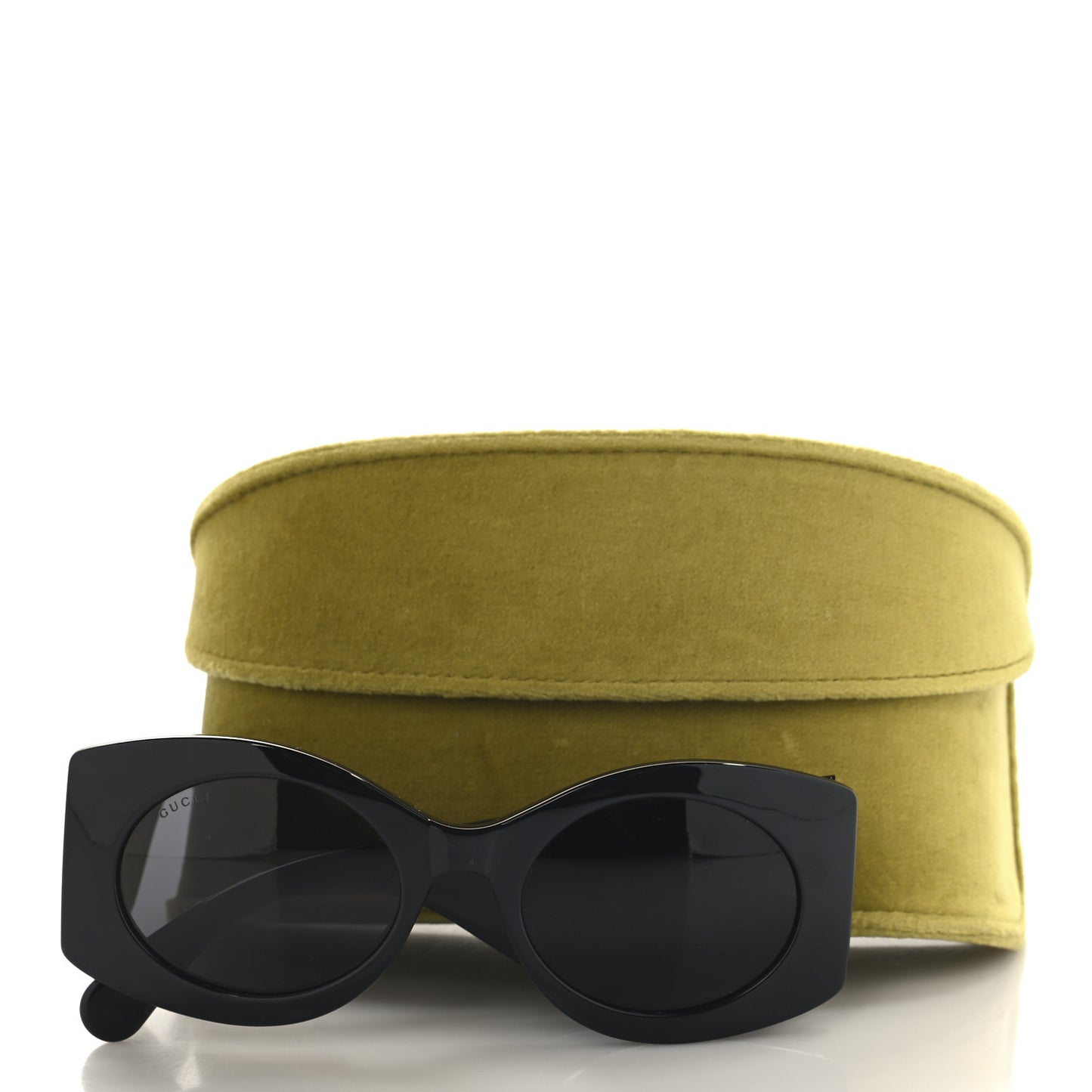 Acetate Frame GG Marmont Logo Sunglasses GG0810S Black