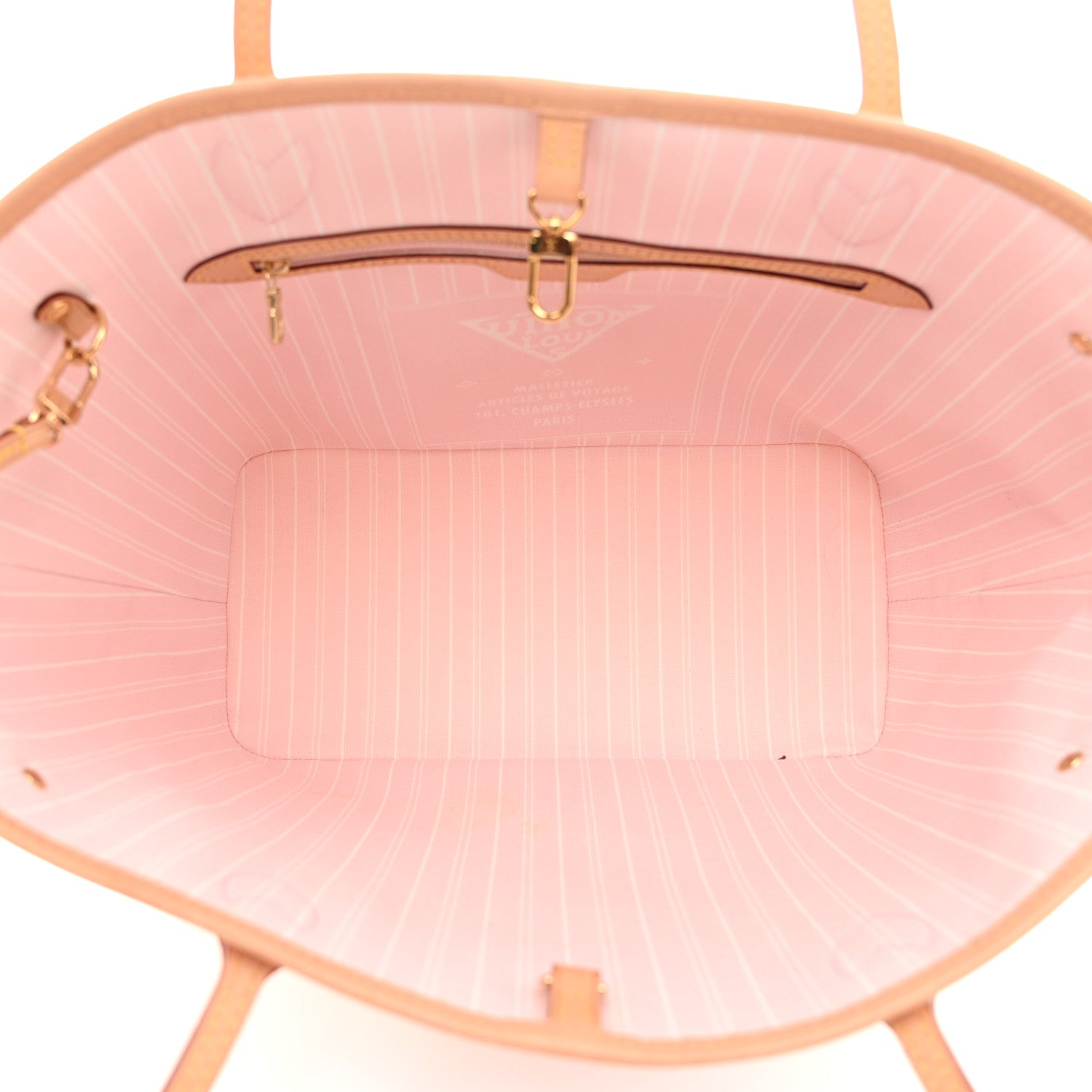 Louis Vuitton Monogram Giant By The Pool Neverfull MM Light Pink 6 of 12