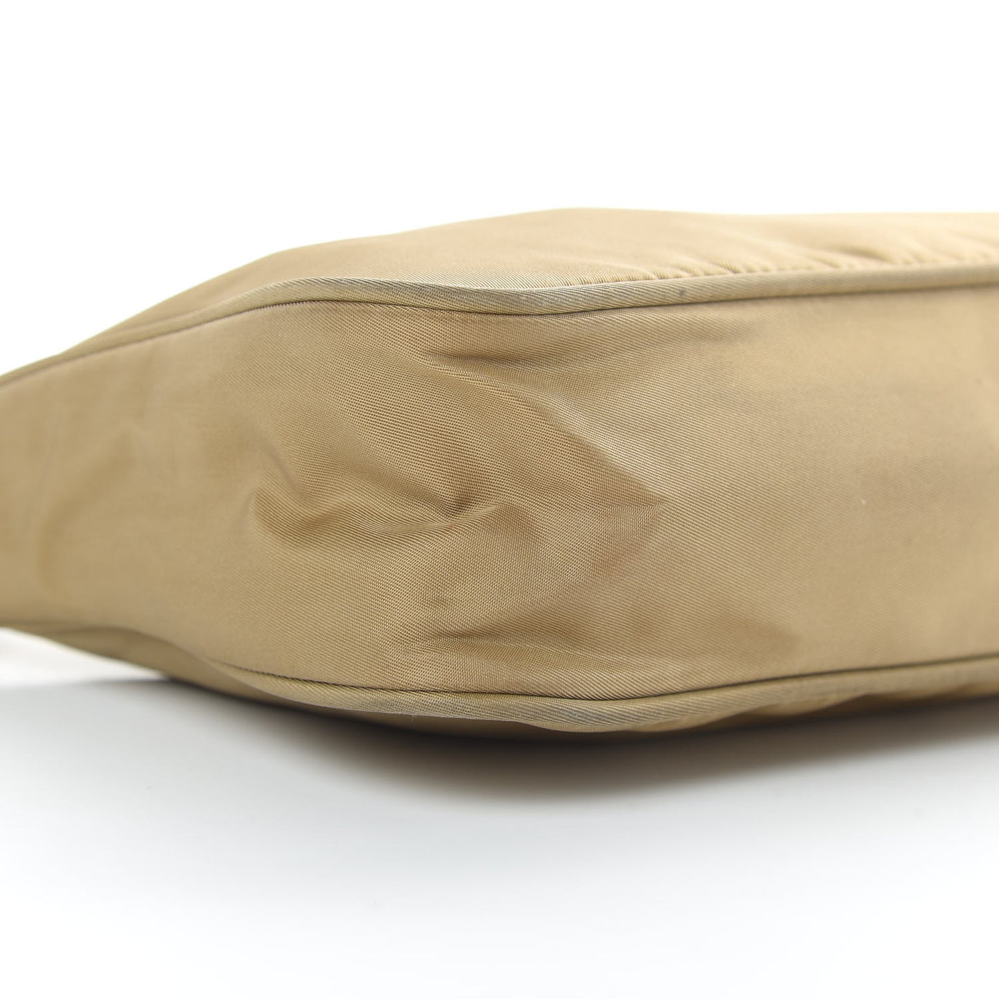 Tessuto Nylon Sport Shoulder Bag Sabbia