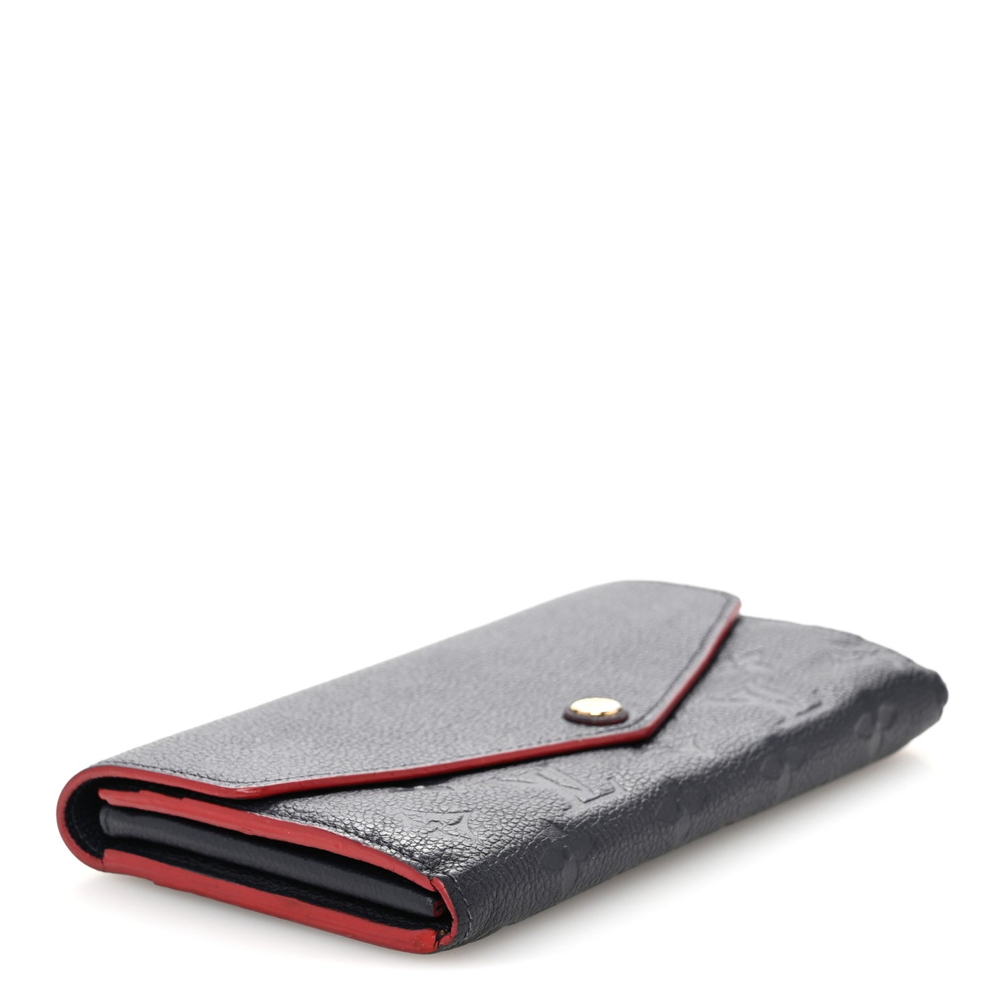 Empreinte Sarah Wallet NM Marine Rouge