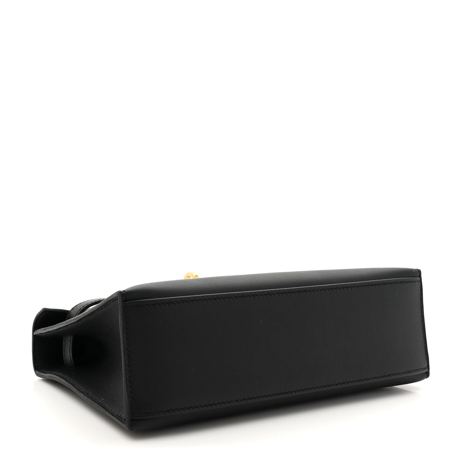 Hermes Swift Kelly Pochette Clutch Black 4 of 8