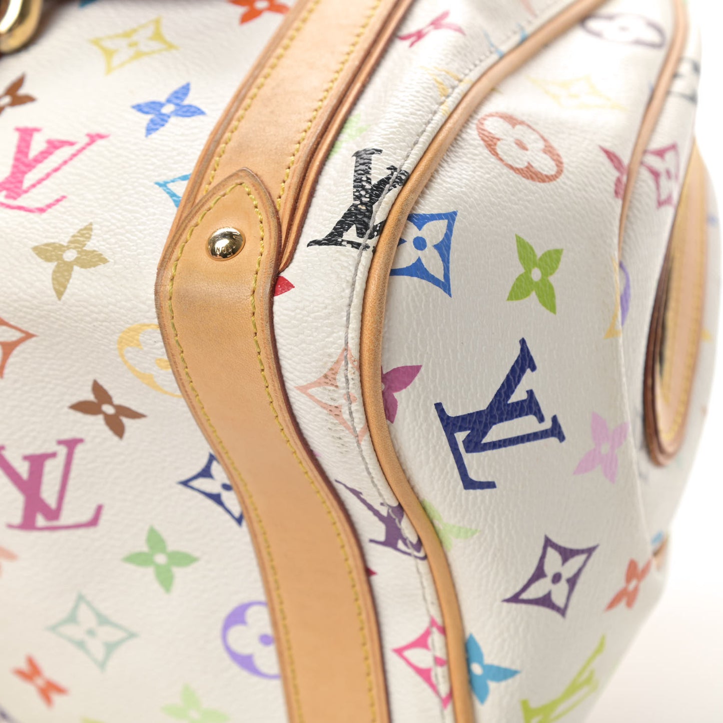 Monogram Multicolor Priscilla White