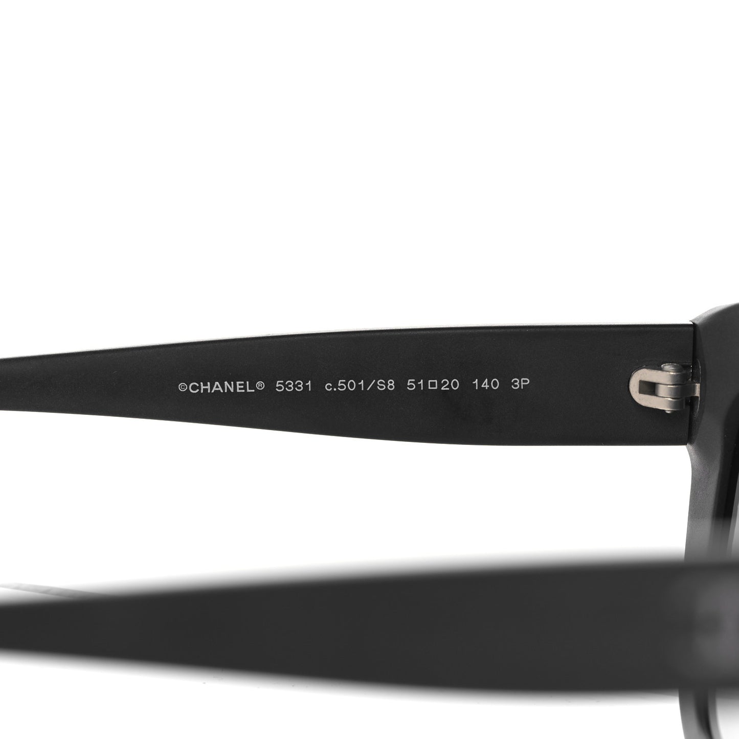 Acetate Polarized Butterfly Signature Sunglasses 5331 Black