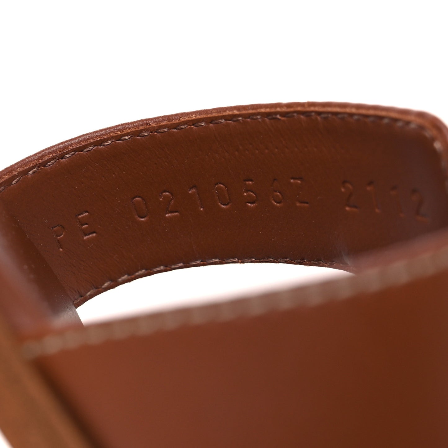 Box Calfskin Oran Sandals 36.5 Gold