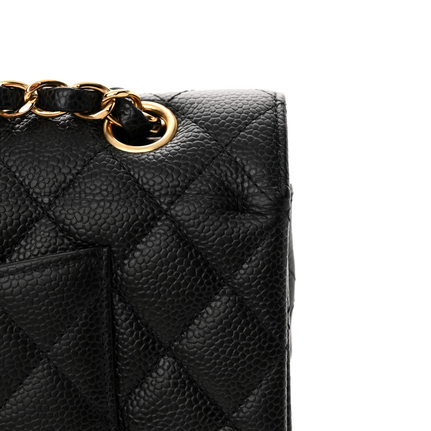 Chanel Caviar Quilted Medium Double Flap Black 15 of 15