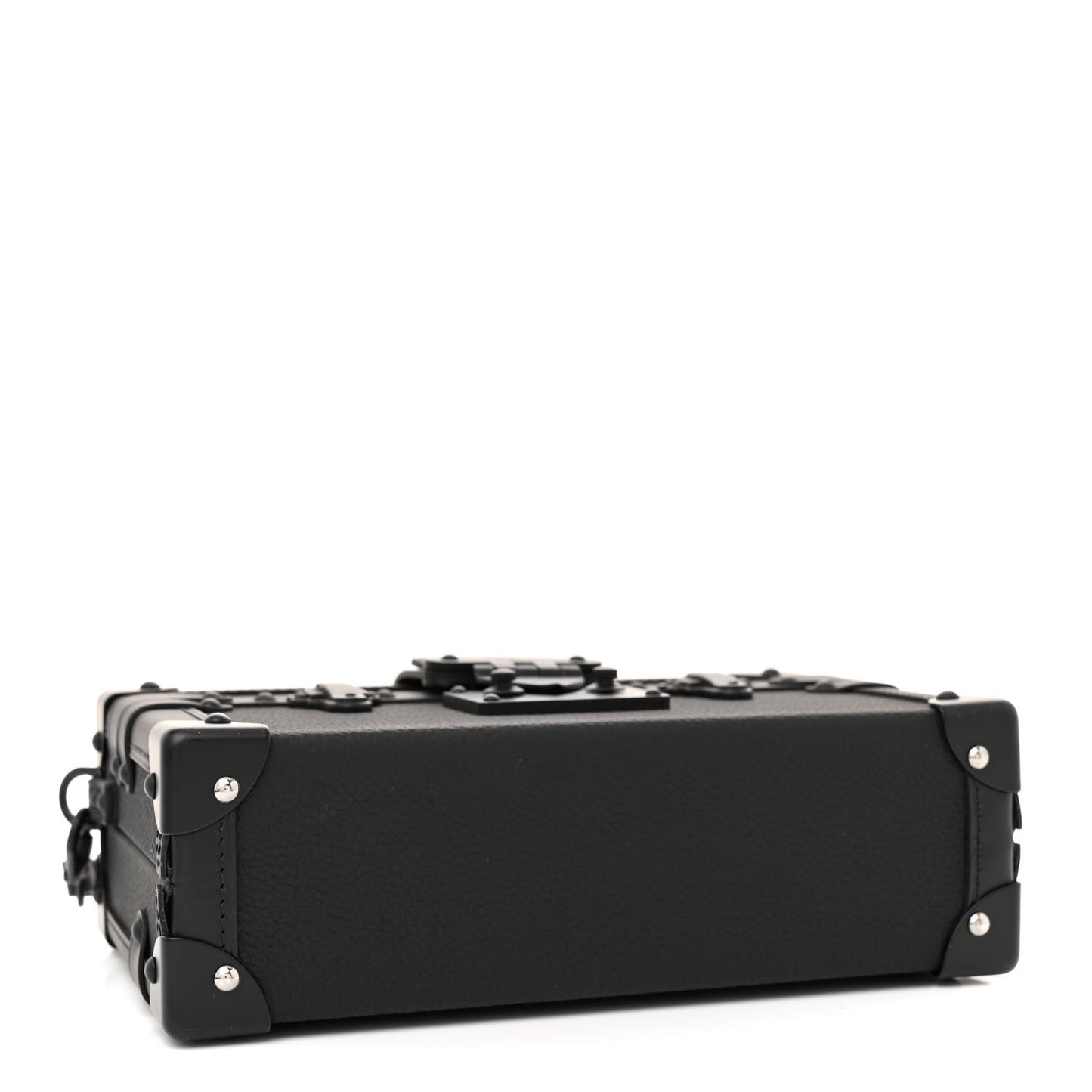 Calfskin Petite Malle Black