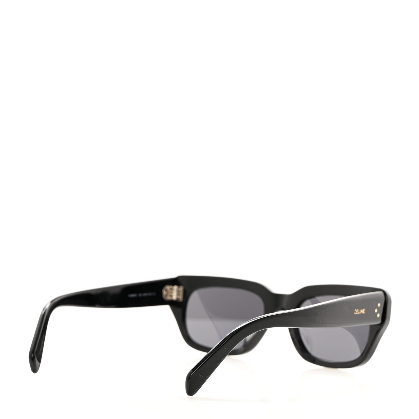 Acetate Rectangular Sunglasses CL40267U Black