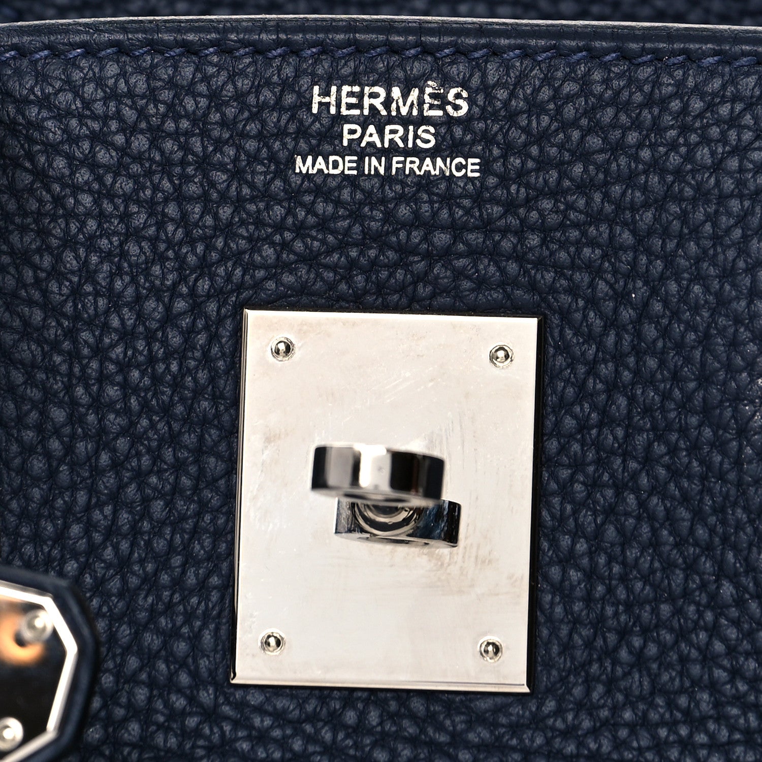 Hermes Togo Verso Birkin 30 Bleu Nuit Rose Pourpre 6 of 11