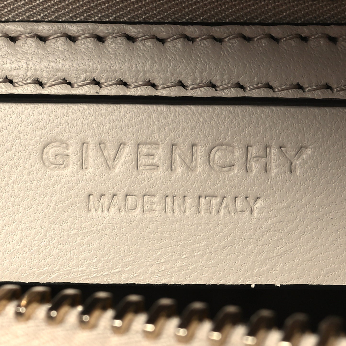 Calfskin Crocodile Embossed Mini Antigona Dune