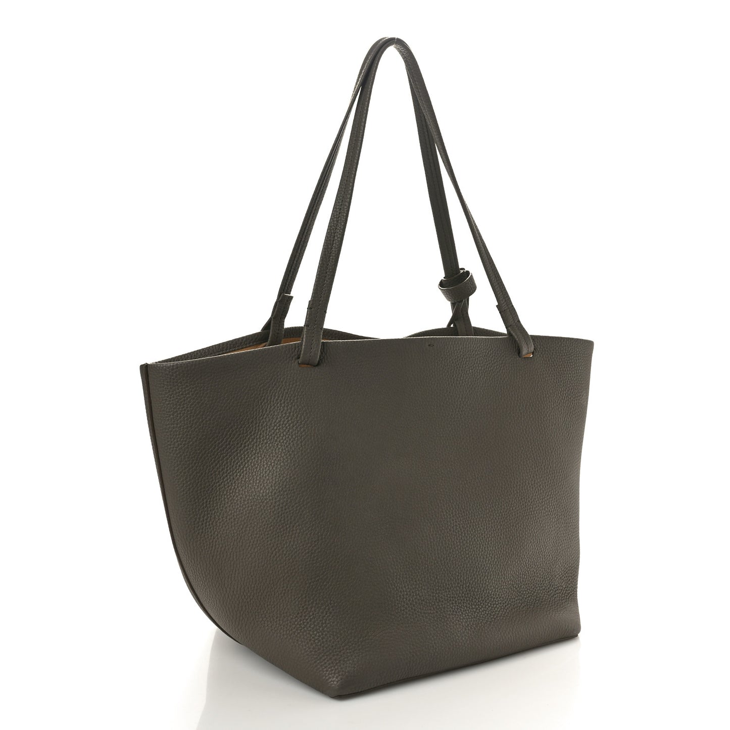 Grained Calfskin Park Tote Three Elephant