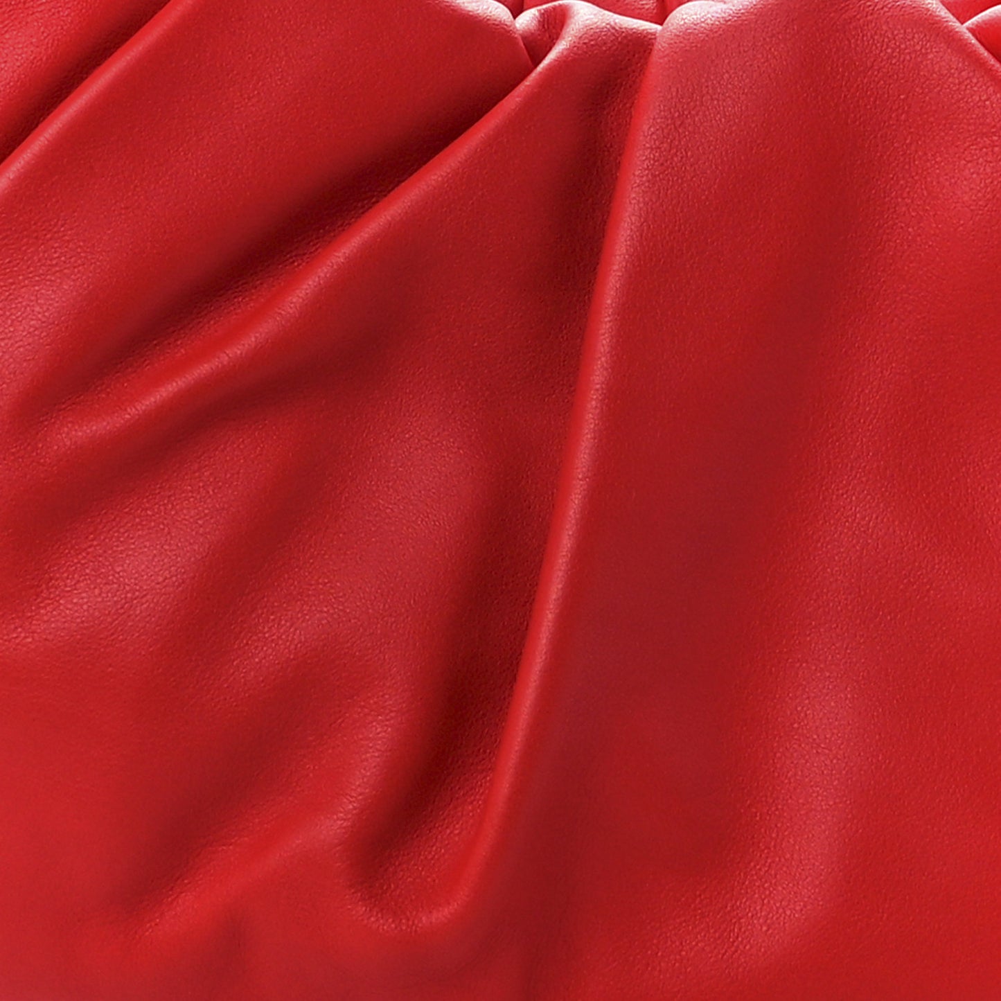 Smooth Butter Calfskin Small The Shoulder Pouch Red