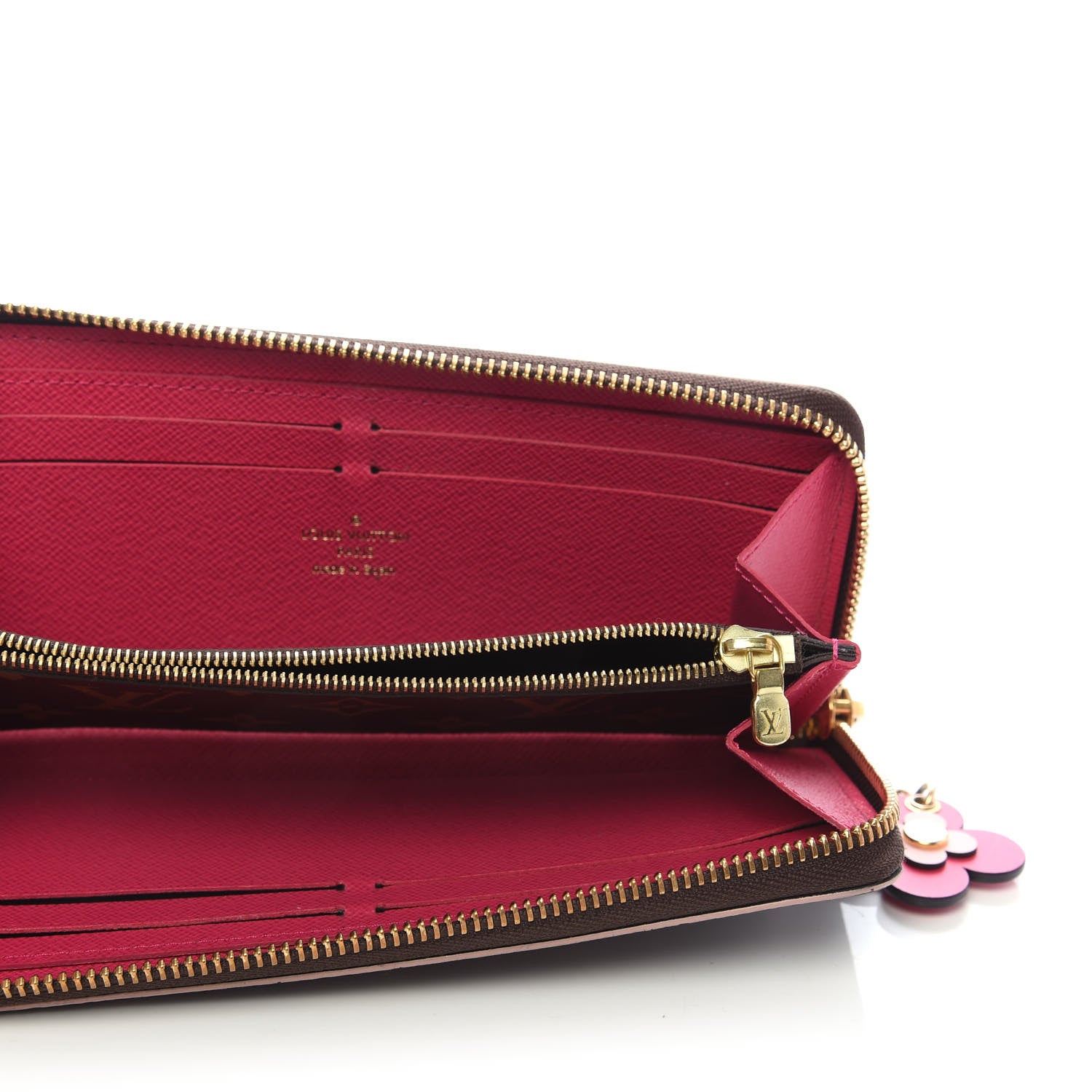 Louis Vuitton Monogram Blooming Flowers Clemence Wallet 5 of 8