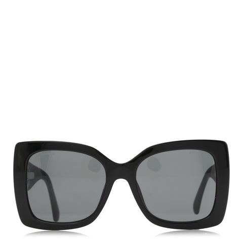 Square Polarized CC 5494-A Sunglasses Black