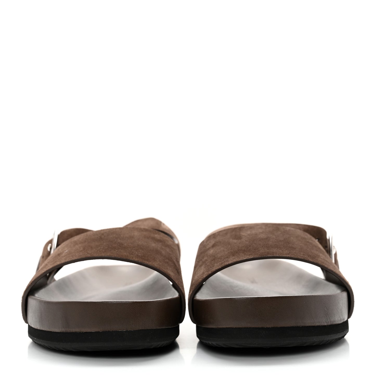 Suede Goatskin Mens Mumbai Sandals 44