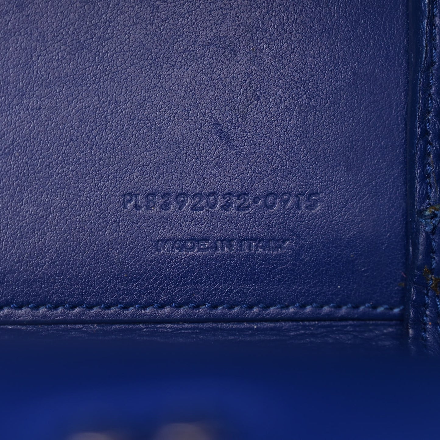 Grained Calfskin Baby Sac De Jour Outremer