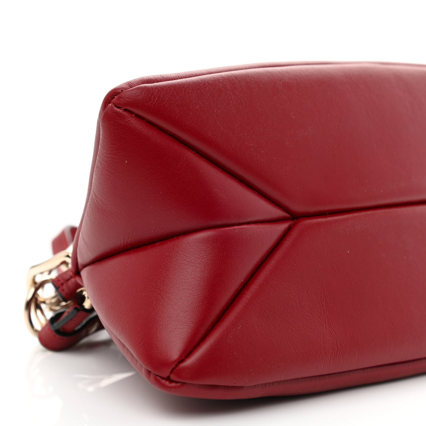 Calfskin Mini Juana Shoulder Bag Red