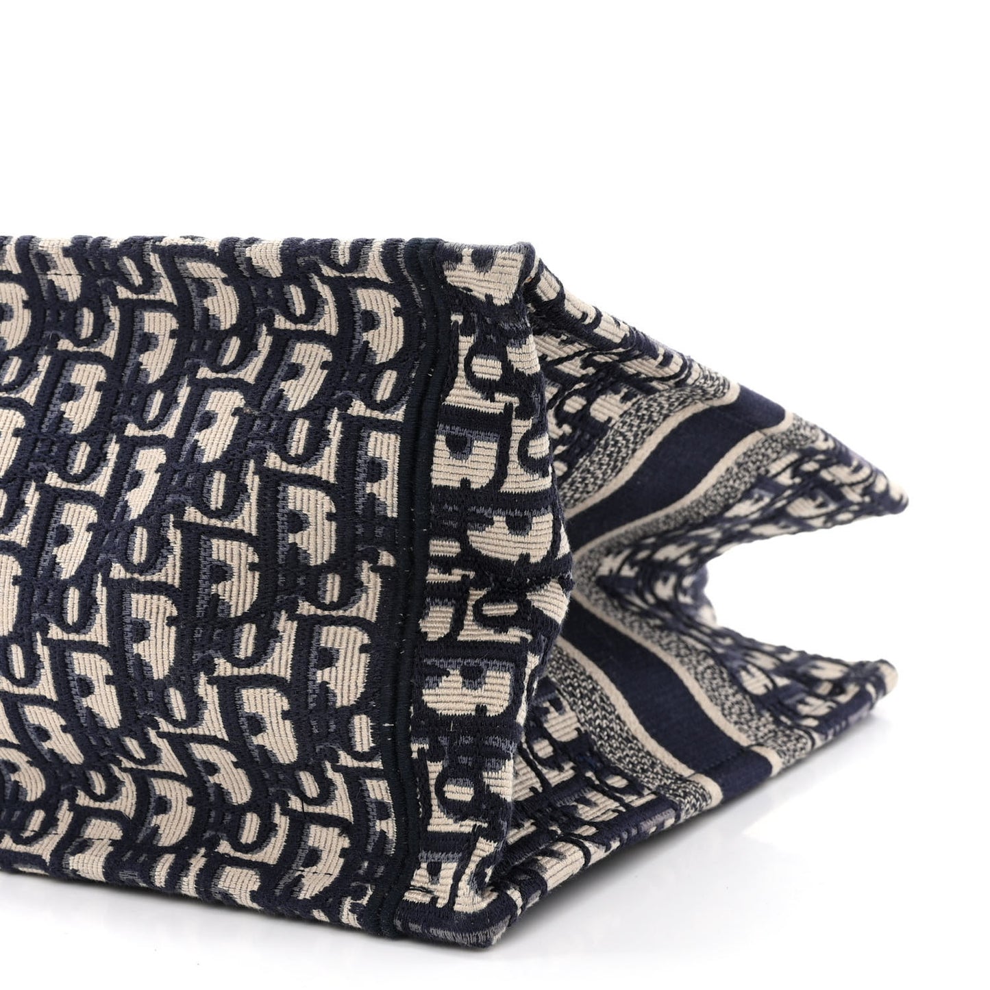 Oblique Medium Book Tote Blue Multicolor