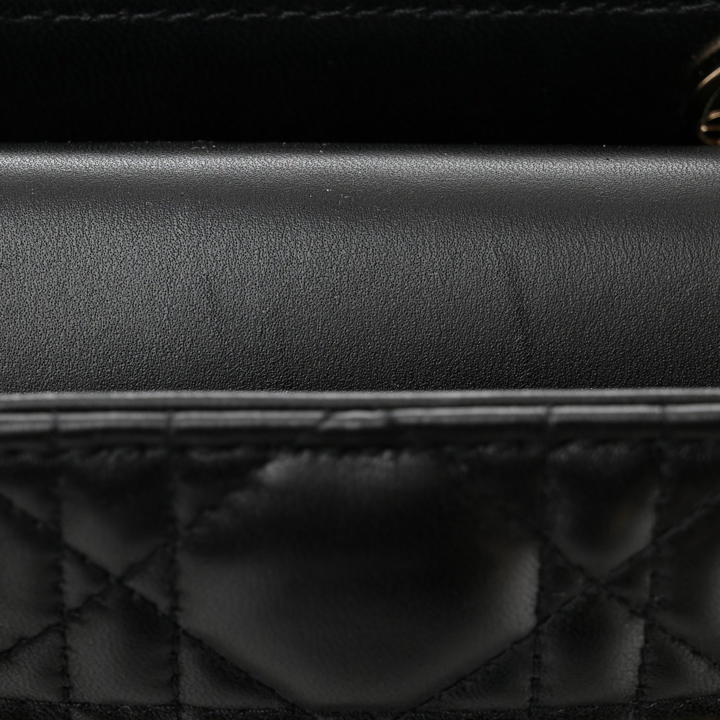 Lambskin Cannage Small My ABCDior Lady Dior Black