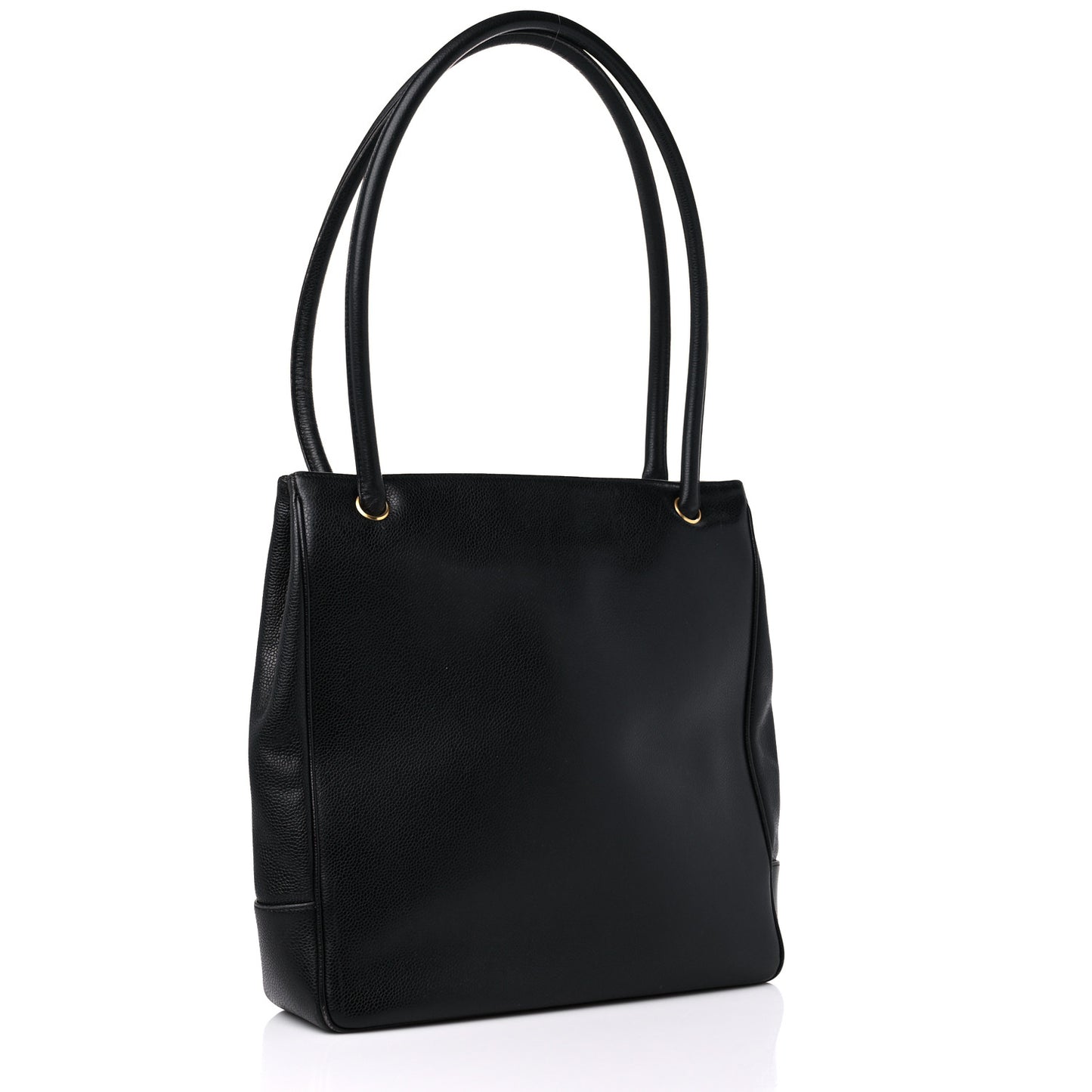 Caviar CC Shoulder Bag Black