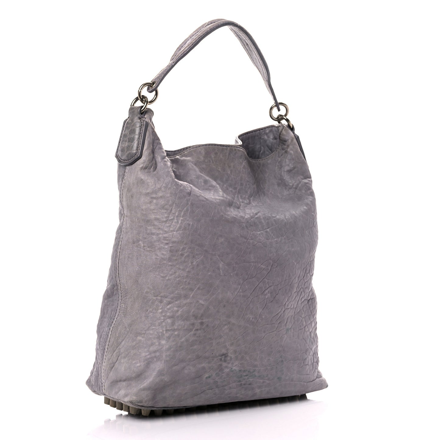 Pebbled Lambskin Darcy Hobo Pale Gold Hardware