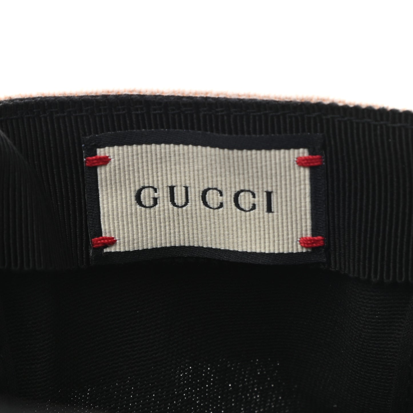 Gabardine Gucci Headband Baseball Hat M Black