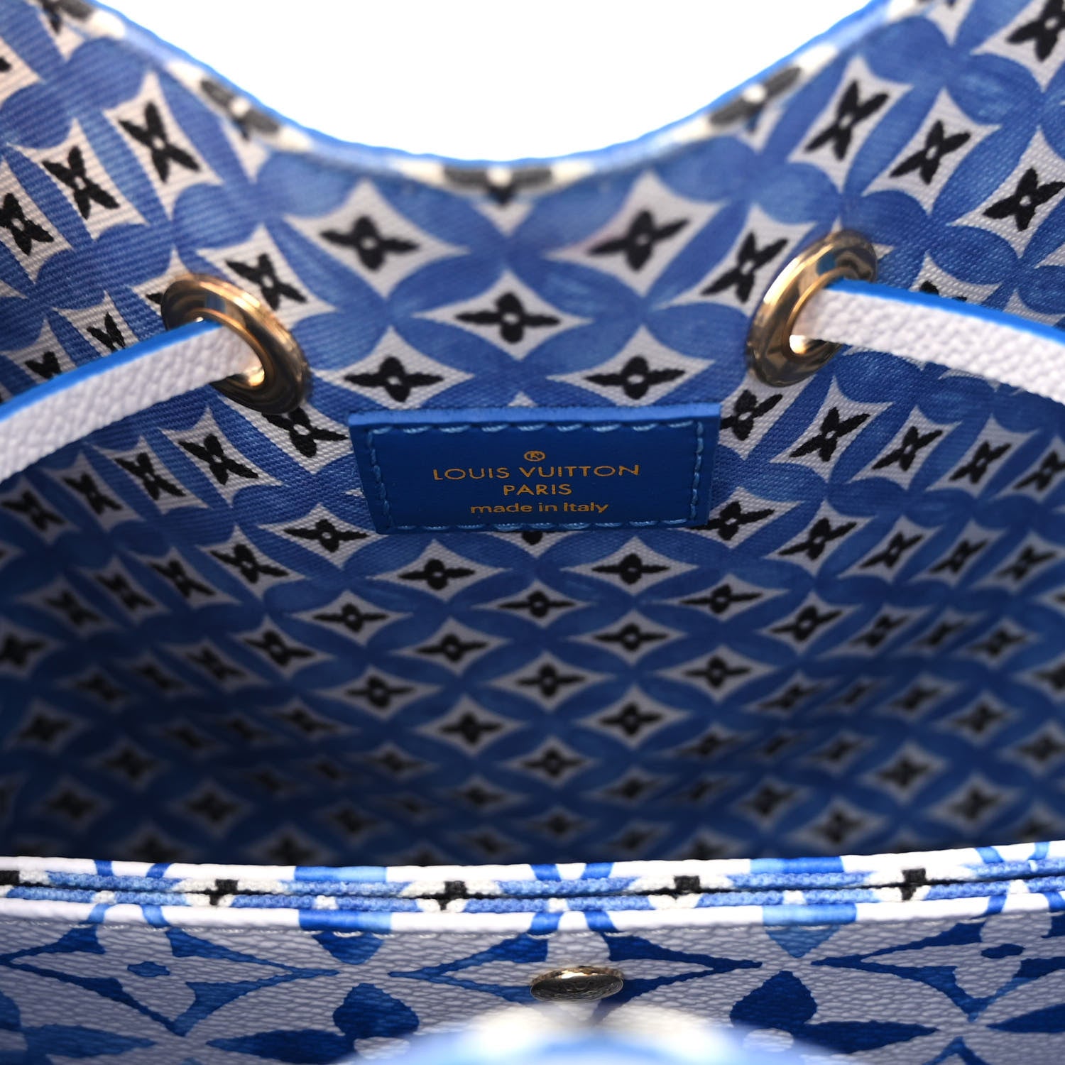 Louis Vuitton Monogram Giant By The Pool 2.0 Neonoe BB Blue 6 of 11