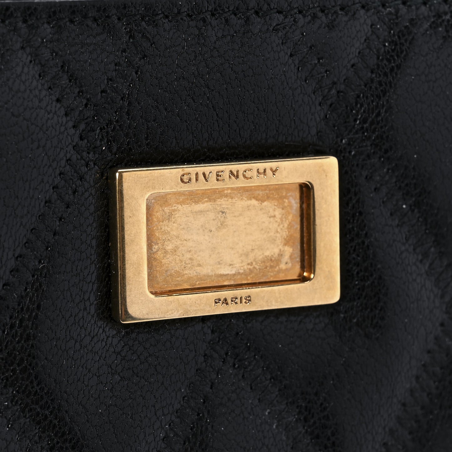 Goatskin Quilted GV3 Mini Pocket Convertible Bag Black