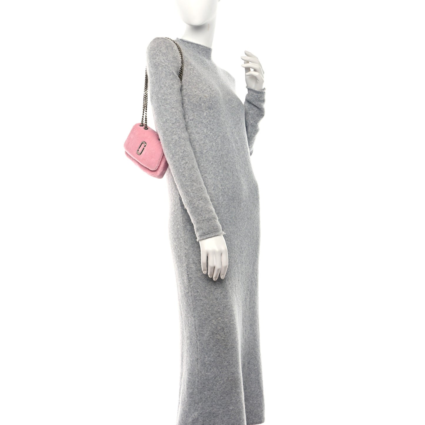 Faux Fur The Glam Shot 21 Camera Bag Pink