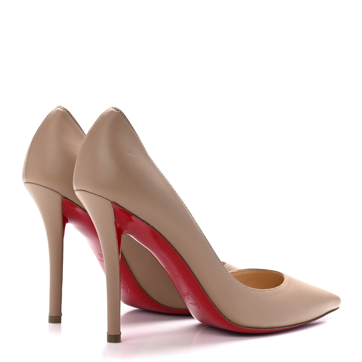 Nappa Apostrophy 100 Pumps 38 Nude
