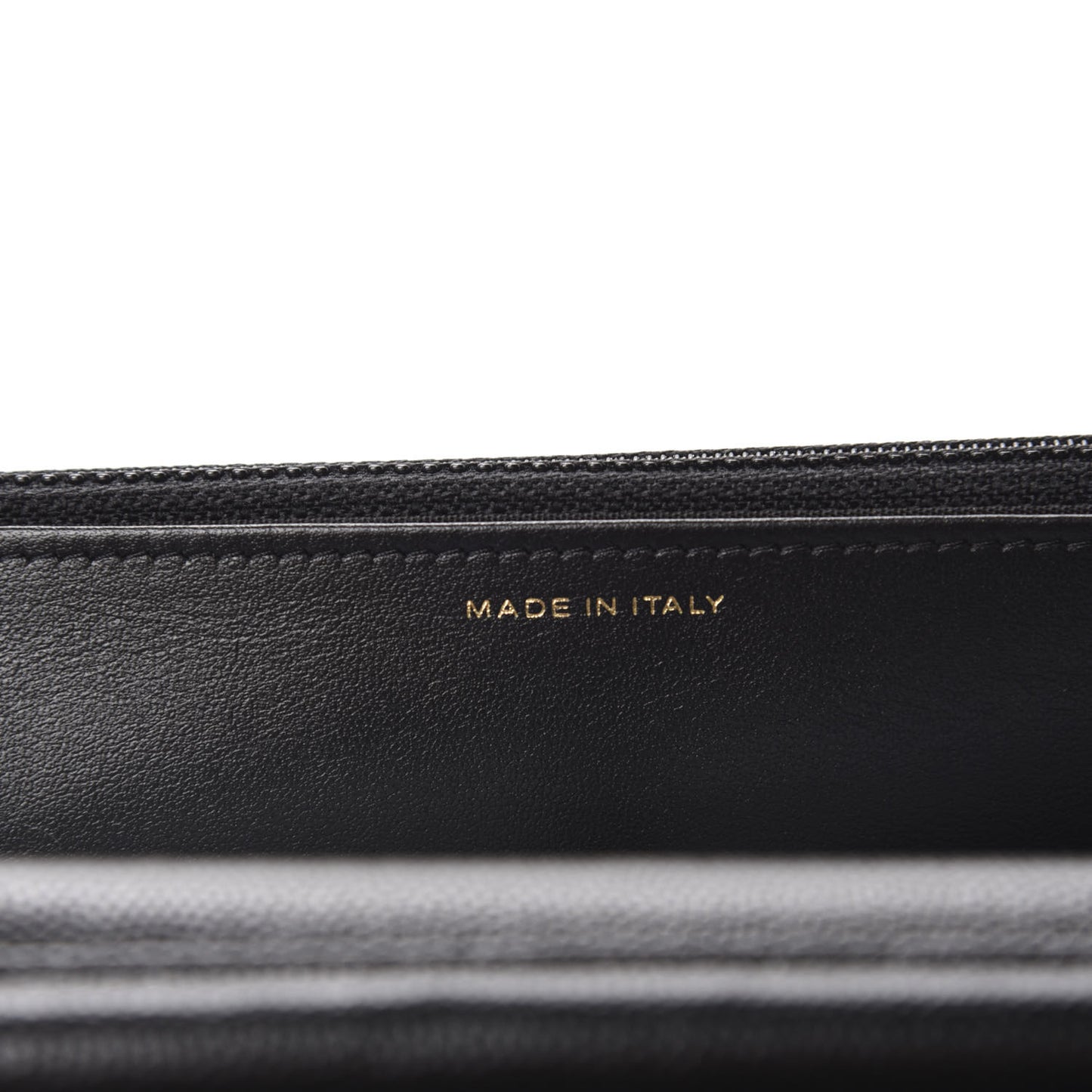 Caviar Quilted French New Wave Chain CC Wallet On Chain WOC Black