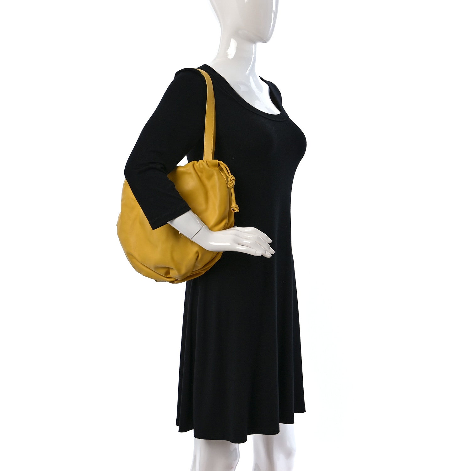 Bottega Veneta Nappa The Bulb Yellow 2 of 8