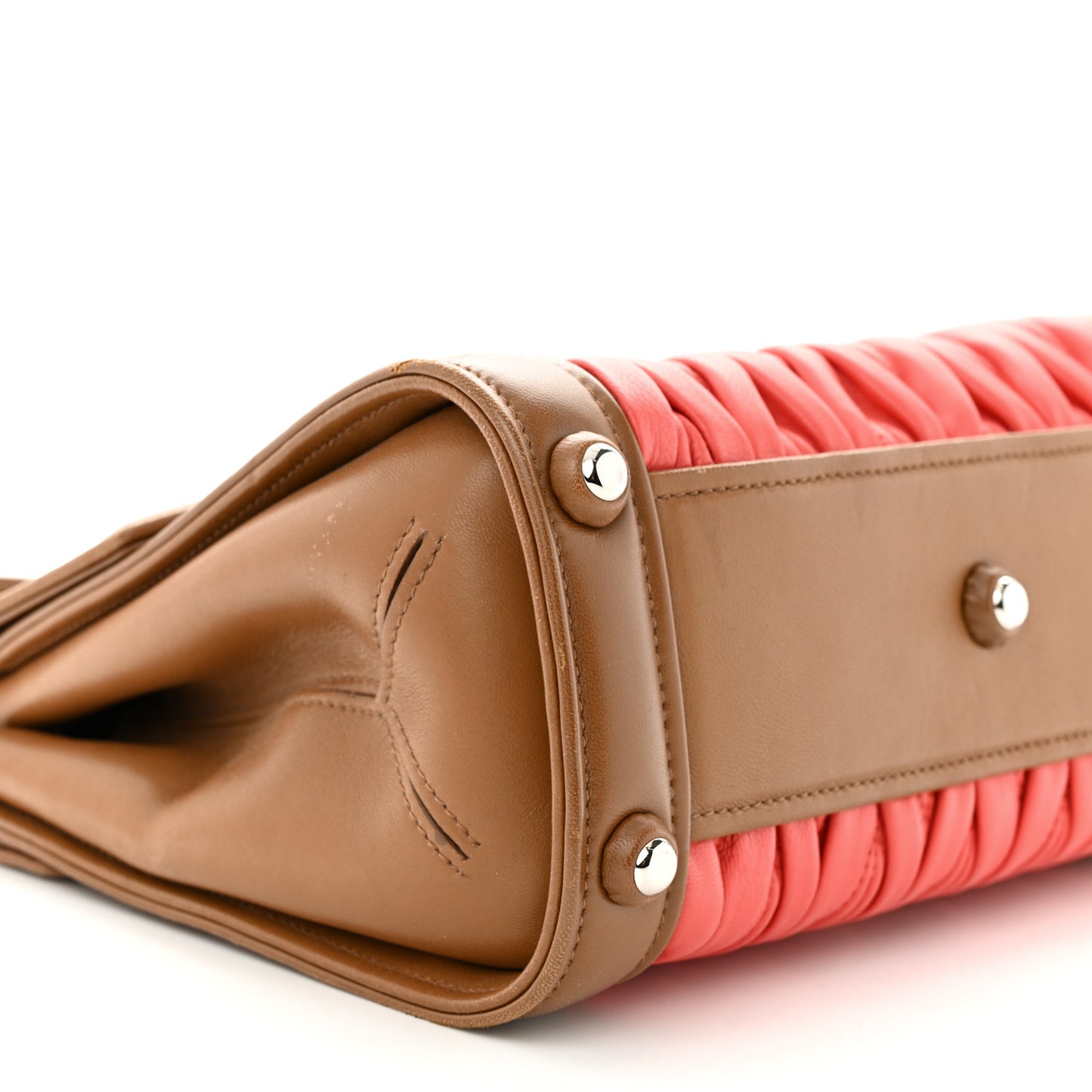 Nappa Matelasse Top Handle Tote