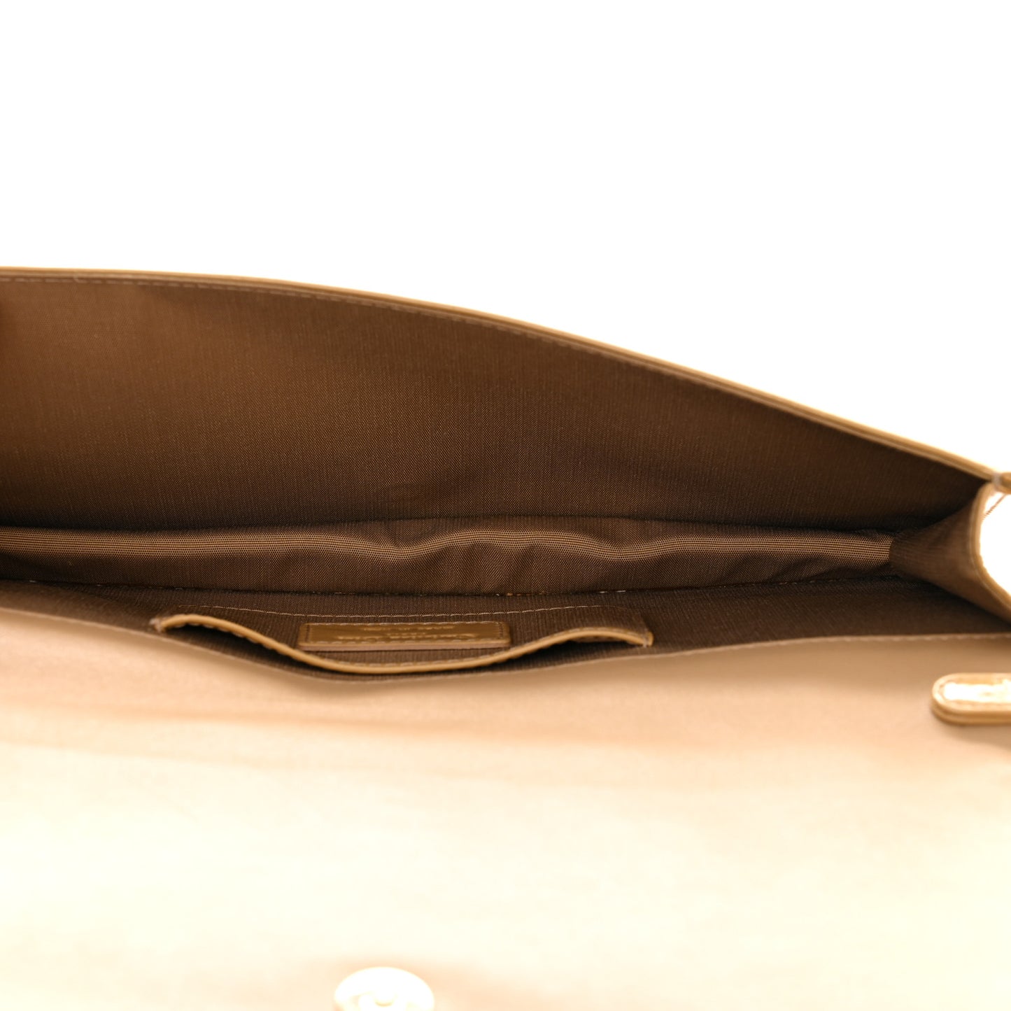 Patent Cannage Lady Dior Convertible Clutch Beige