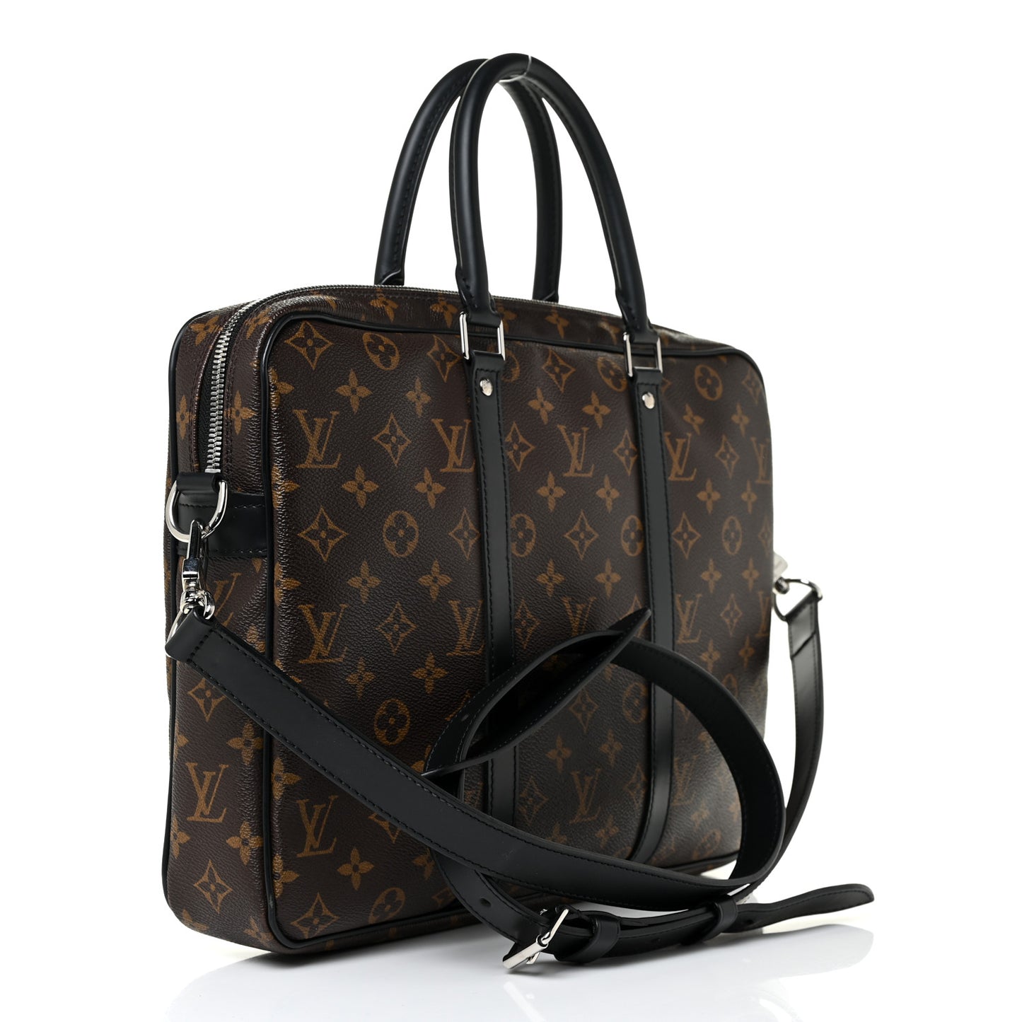 Monogram Macassar Porte-Documents Voyage PM